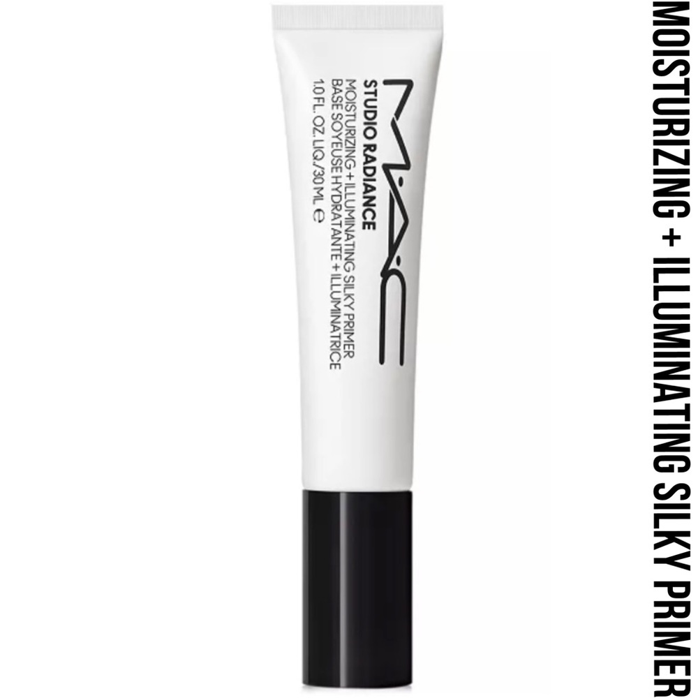 x1 MAC STUDIO RADIANCE MOISTURIZING + ILLUMINATING SILKY PRIMER 30 ML BN BOXED